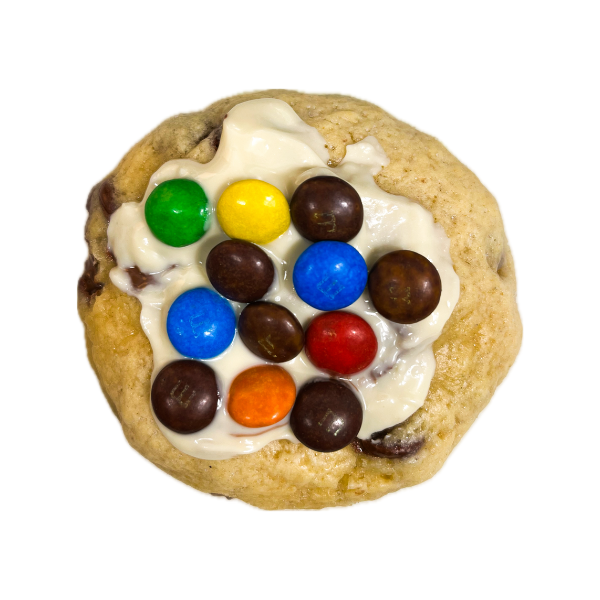 White Heart - 200g Choco Chip Cookie gefüllt mit weißer Schokolade