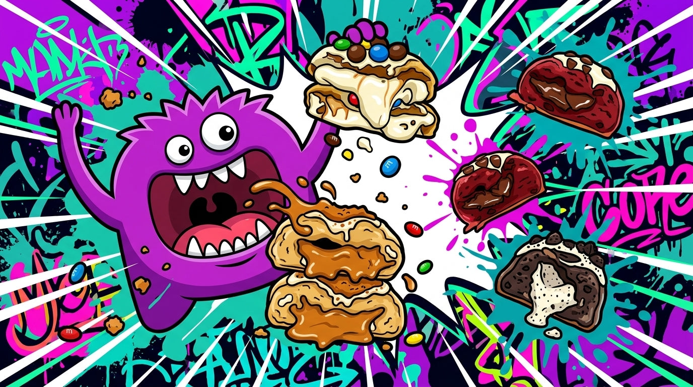 Monster Cookie Hero Banner Deutschlands beste Cookies