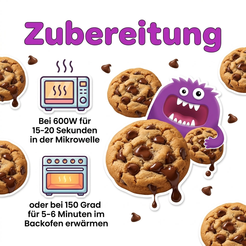 Monster Cookie Zubereitung