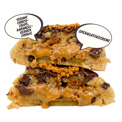 vegan lotus biscoff cookie