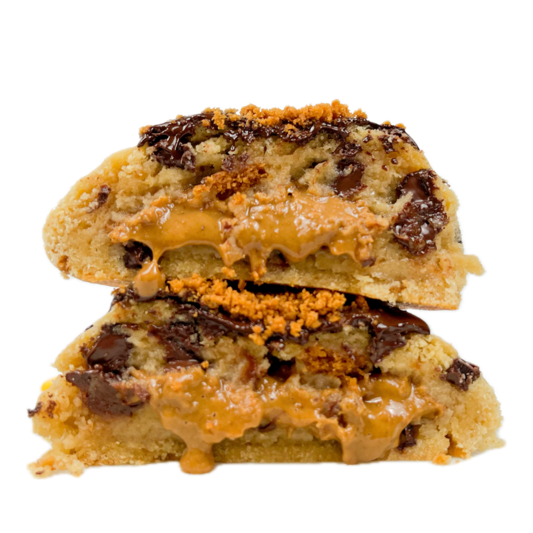 vegan lotus biscoff cookie